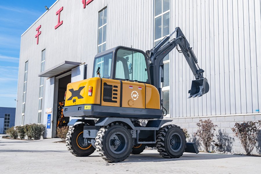 Understanding the Core Engineering of the HWL40 Wheel Excavator