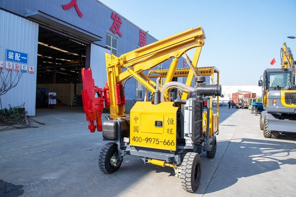 piling machine working process-1