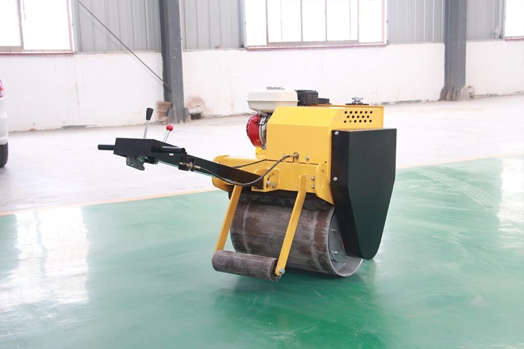single drum road roller-2