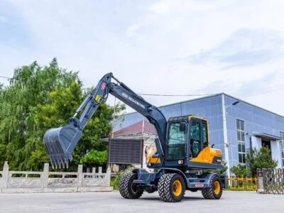wheeled excavators
