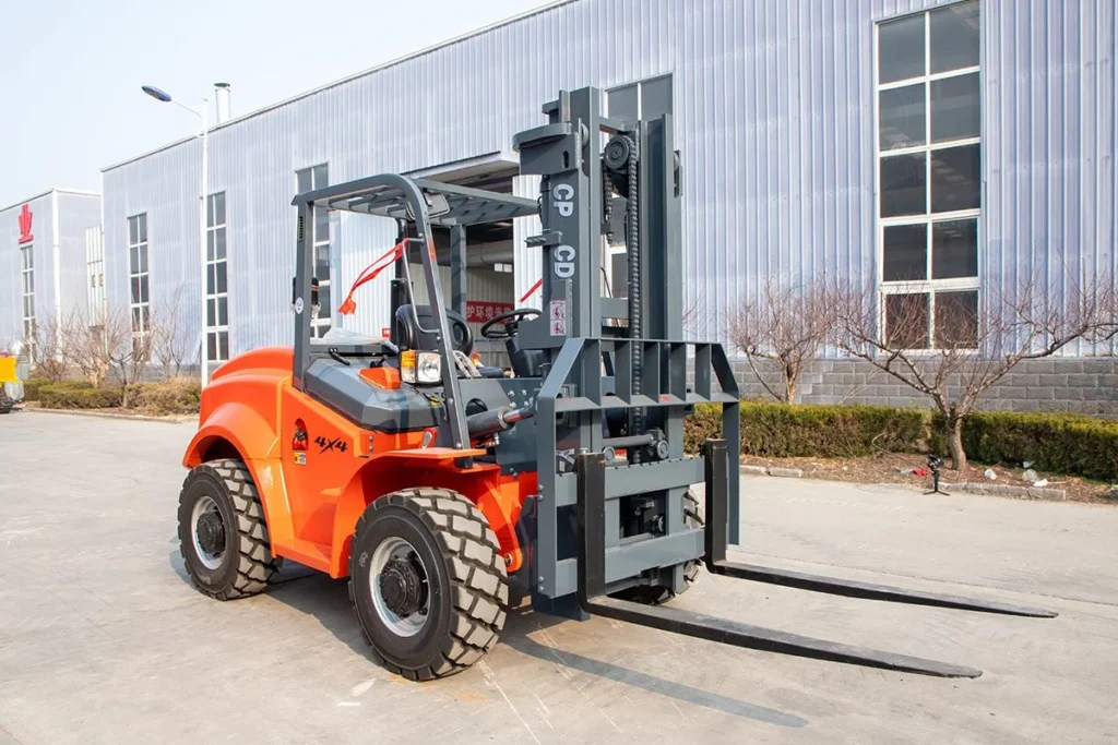 HWCY-50 All-terrain forklift