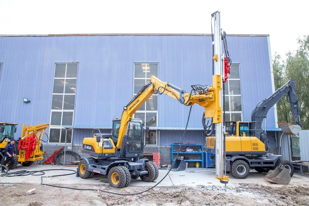 HW200 Excavator Mounted DTH Drilling Rig: Versatility Champion