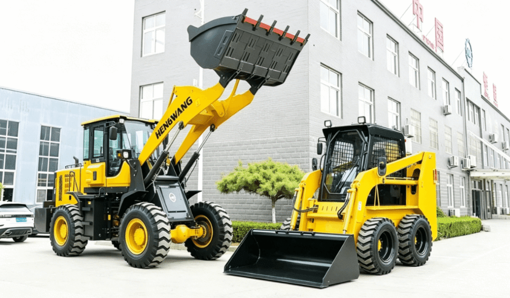 wheel loader vs skid steer