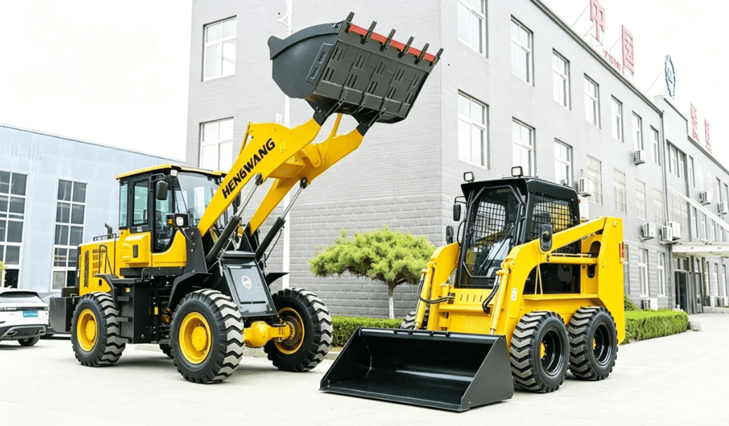 wheel loader vs skid steer