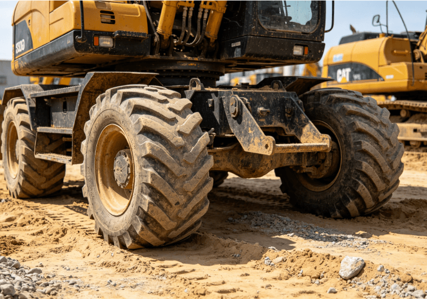 wheeled excavator-1