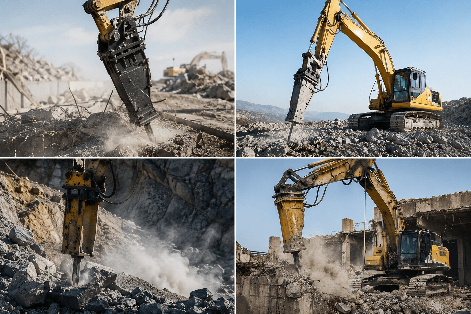 Hydraulic Breaker Guide for Excavators