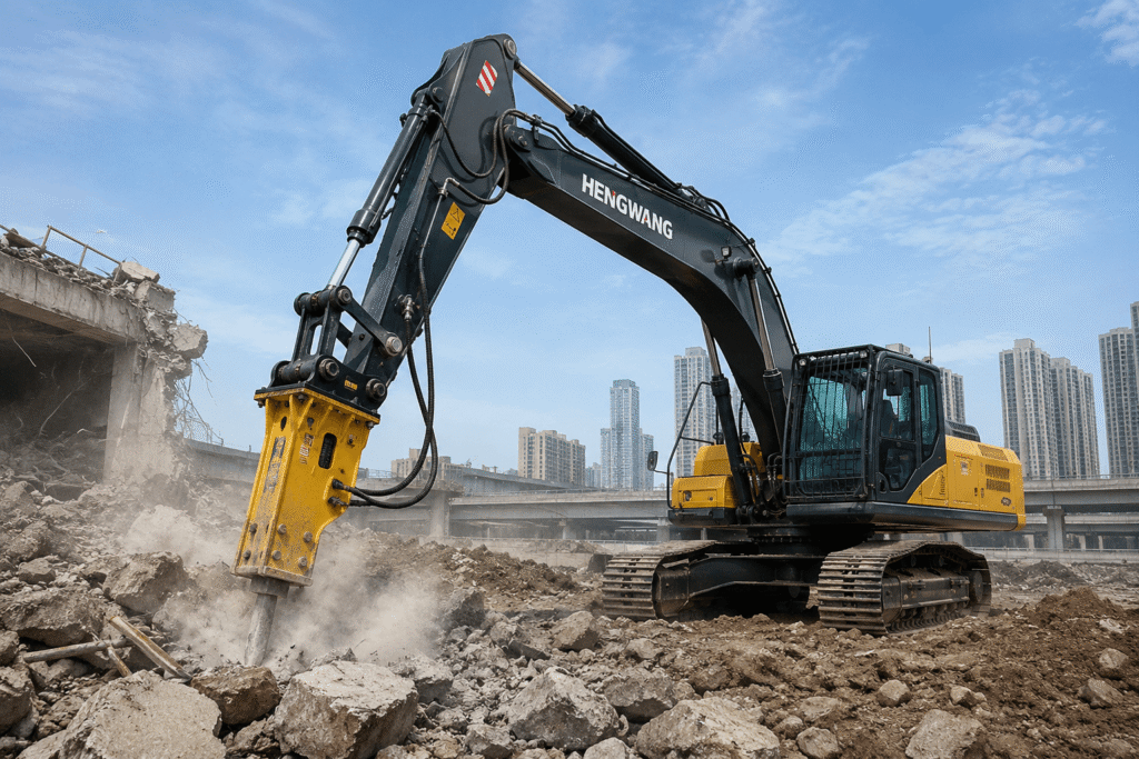 Hengwang HW-220 crawler excavator 